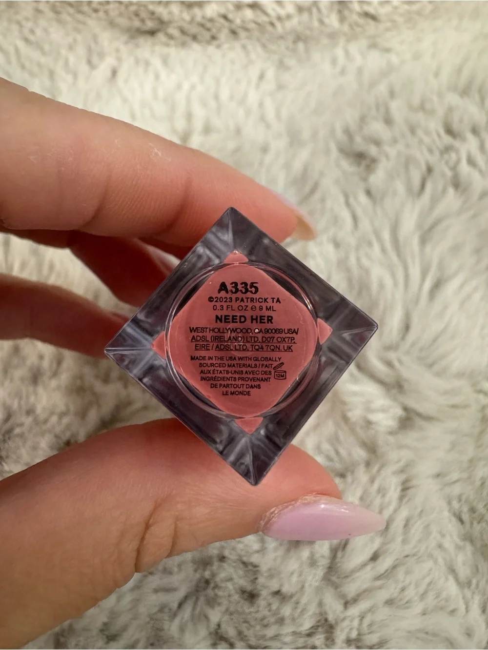 Patrick Ta Major Volume Plumping Lip Gloss — Need Her (Rich Soft Blush)